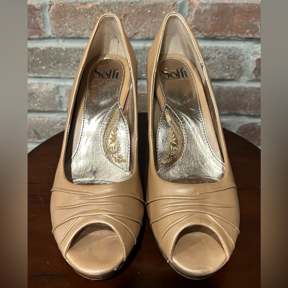 Soft Open Toe Pumps - image 2